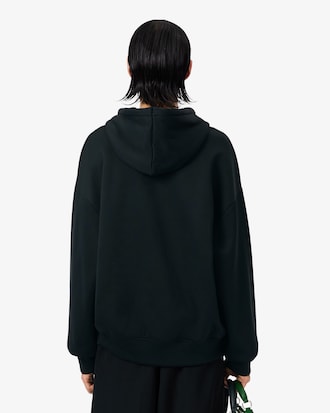 Moletom com Capuz e Emblema Runway