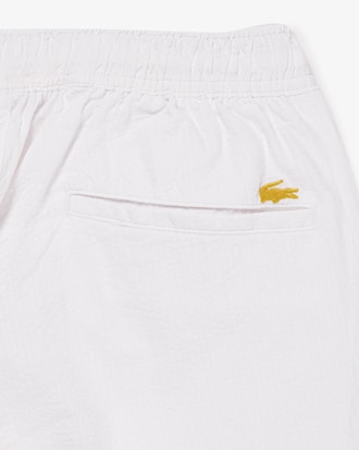 Calça masculina com cintura ajustável
