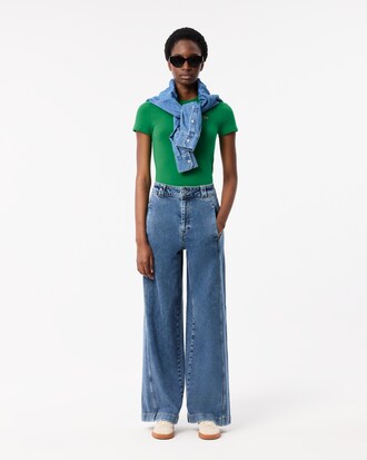 Camiseta de Algod&atilde;o com Stretch Slim Fit