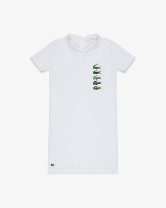 Vestido Infantil Wish Edition com Crocodilos no Peito