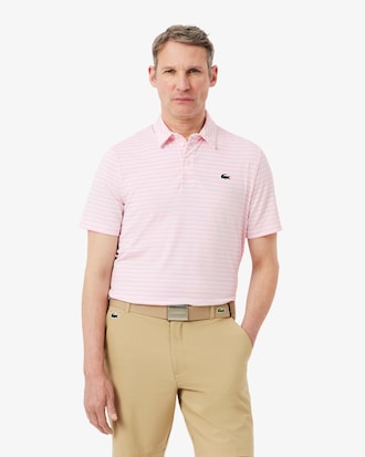 Polo Golf Modelagem reta Ultra Dry Listrada