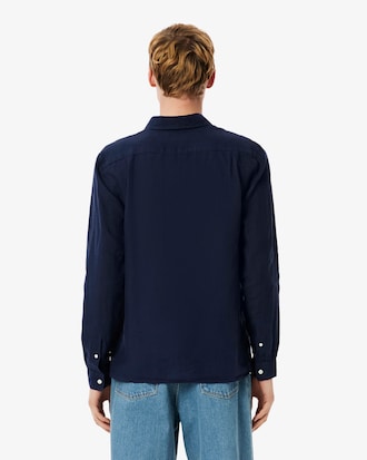 Camisa de Linho de Caimento Regular