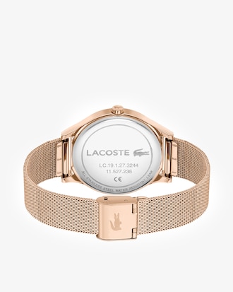 Rel&oacute;gio Lacoste Feminino A&ccedil;o Ros&eacute;