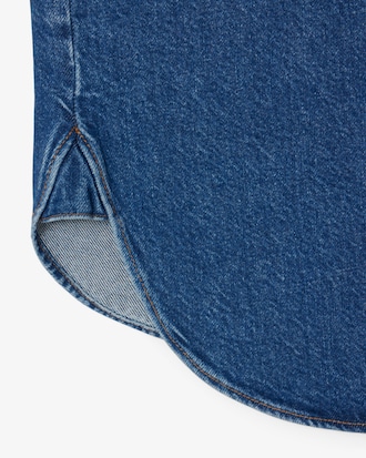 Sobrecamisa De Denim Oversized