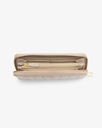 Billetera De Cuero Con Relieve Maheki