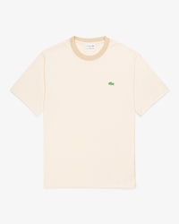 Camiseta de Algod&atilde;o Colour-Block - Modelagem cl&aacute;ssica