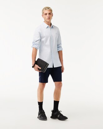 Carteira masculina Chantaco em piqu&eacute; de couro com z&iacute;per