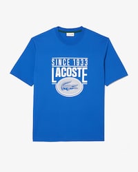 Remera De Algod&oacute;n Grueso Con Estampado De Corte Holgado