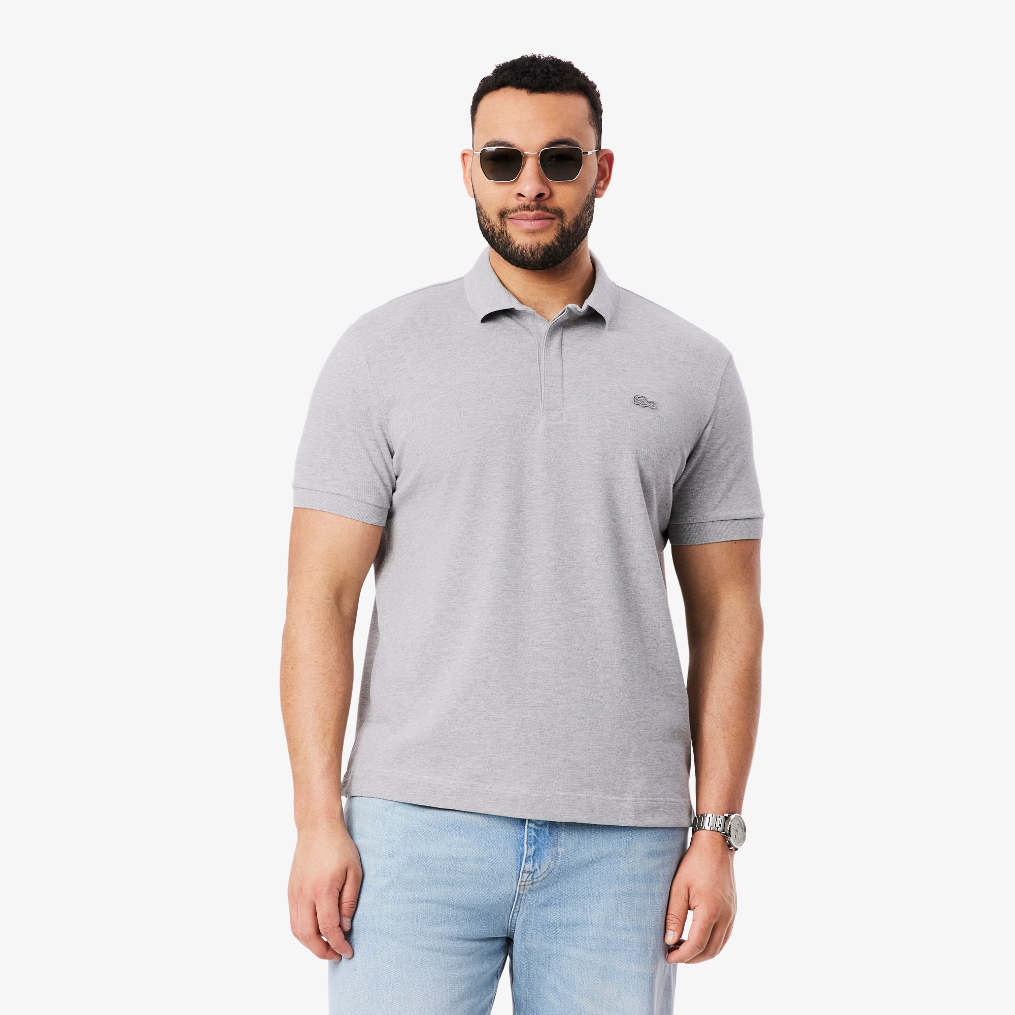 Polo Regular Fit Paris em Piqué Stretch - Lacoste - Novidades 2026