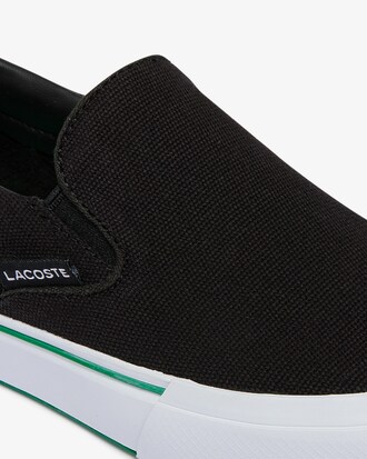 T&ecirc;nis slip-on infantil Jump Serve em lona