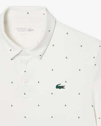 Regular Fit Printed Golf Polo Shirt