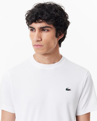 Camiseta Esportiva Slim Fit Respirável em Piqué