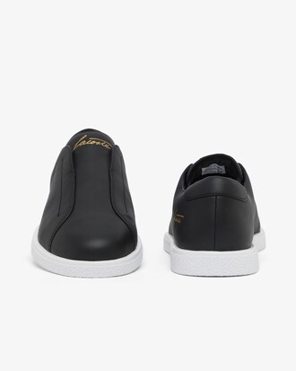 T&ecirc;nis Masculinos Linecourt em Couro &ndash; Slip-On