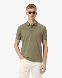 Polo Regular Fit Paris em Piqu&eacute; Stretch