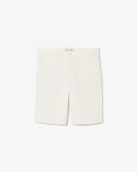 Shorts de Vestir de Algodón Elastizado Slim Fit