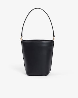 Bolso bucket de piel Tennis Bliss peque&ntilde;o