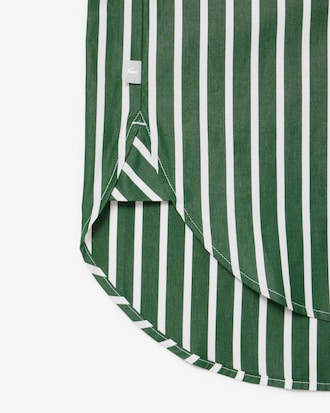 Camisa Oversize Ml Popeline Seasonal com Bolso