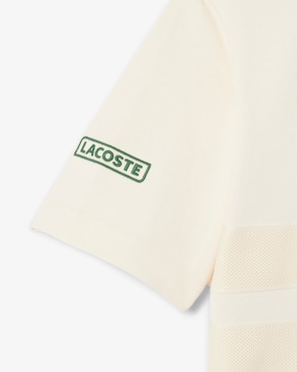 Camiseta com Faixa de Malha Pesada