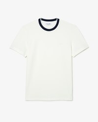 Camiseta masculina Lacoste Regular Fit em piqu&eacute; com stretch