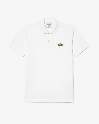 Polo de Hombre algod&oacute;n org&aacute;nico Lacoste x Netflix