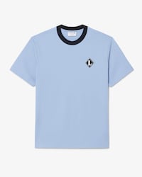 Remera con insignia en contraste fabricada en Francia