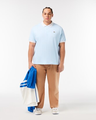 Polo L.12.12 Petit Piqu&eacute; A Rayas Fit Cl&aacute;sico