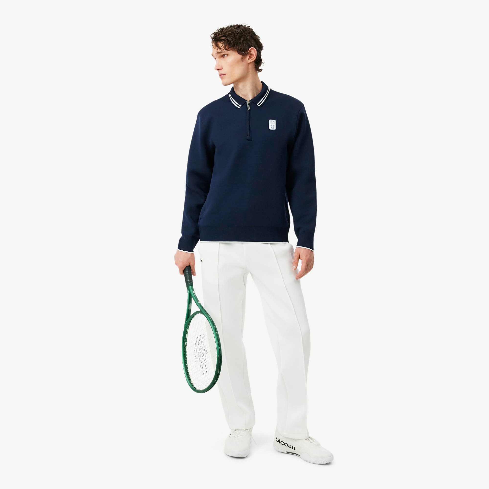 Moletom Zíper com Gola Polo – Tennis Heritage - Moletons