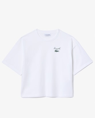 Camiseta de Algod&atilde;o com Logo