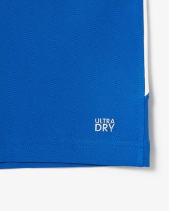 Polo de aficionado Lacoste x Novak Djokovic de corte regular