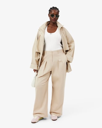 Regata de Algod&atilde;o de Malha Pointelle Slim Fit