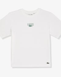 Remera De Jersey Grueso Con Estampa Iconica