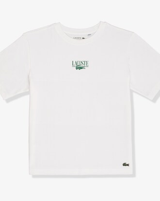 Remera De Jersey Grueso Con Estampa Iconica