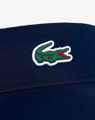 Visera deportiva de tafet&aacute;n diamantado