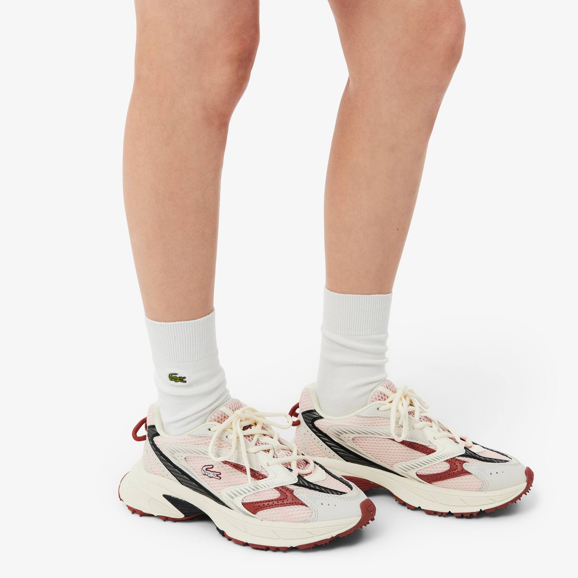 Tênis Feminino Lacoste L003 Neo Shot com Cabedal Premium