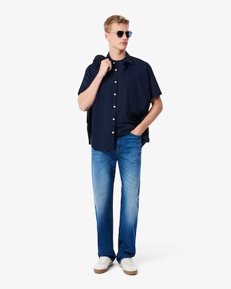 Camiseta de Algod&atilde;o com Bolso no Peito