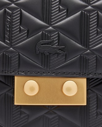 Bolsa Tiracolo Maheki em Couro Embossed