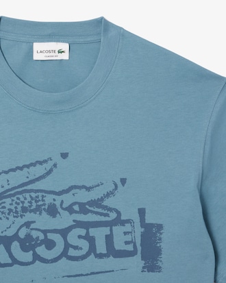 Remera De Jersey De Algod&oacute;n Estampada