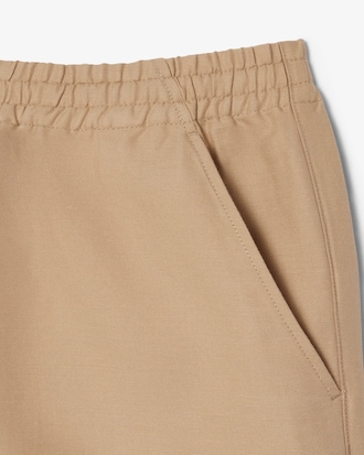 Shorts Mezcla de Lana Fit Regular