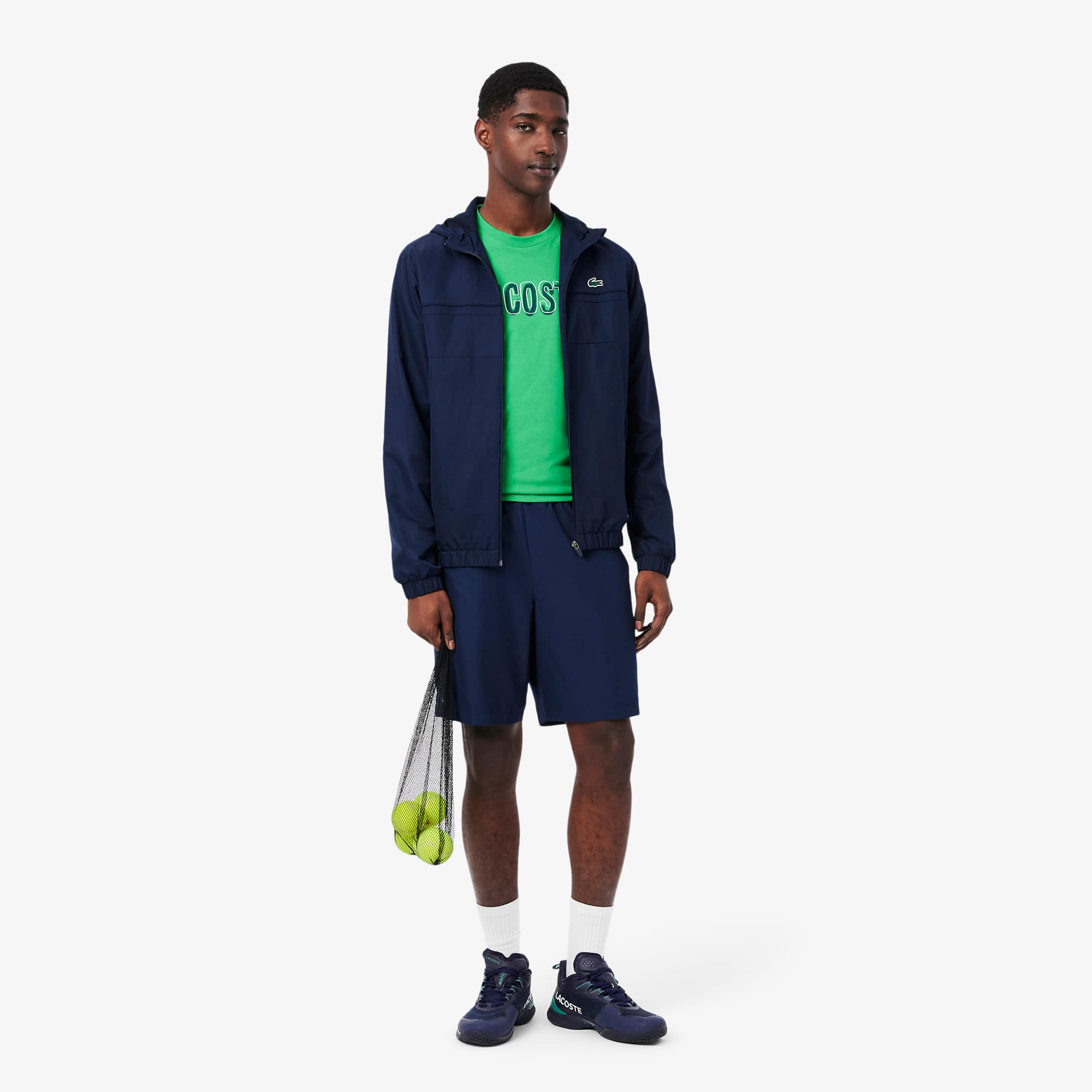 Camiseta Ultra Dry Fit Lacoste Esportiva em Malha Técnica