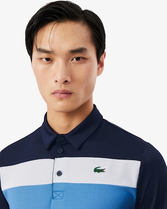 Ultra Dry Stretch Colour-Block Golf Polo Shirt