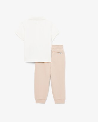 Conjunto de polo de petit piqu&eacute; para beb&eacute;