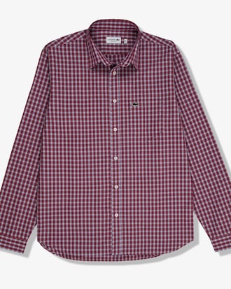 Camisa Masculina de Algod&atilde;o Popeline Regular Fit