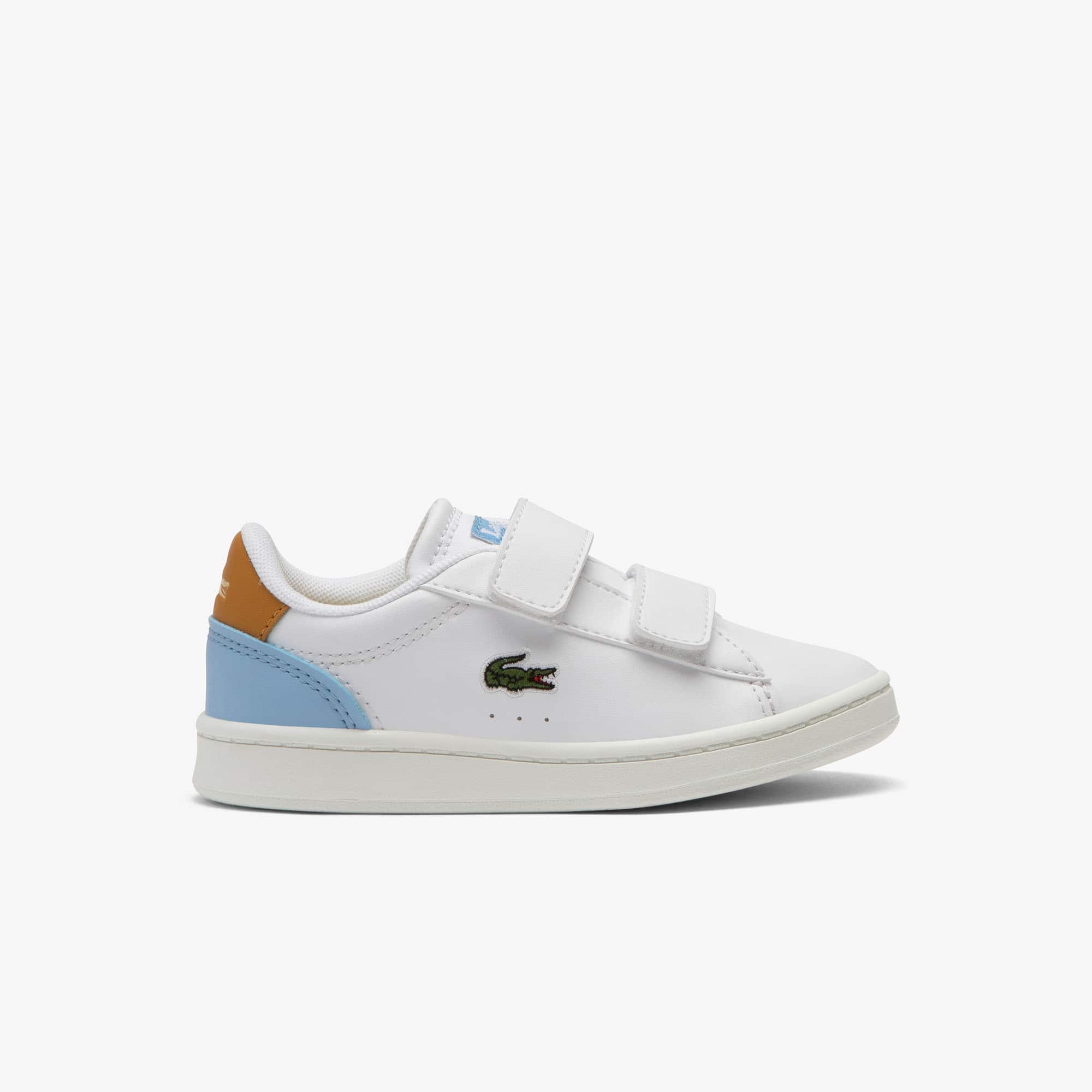 Lacoste キッズ カーナビースニーカー US サイズ: 2 Little Kid カラー: ホワイト ラコステ キッズ カーナビーエボ220  ラコステ カーナビー Evo 116 1 スニーカー (幼児/小さなお子様/大きなお子様) US サイズ: 6.5 Toddler ラコステ キッズ  カーナビーエボ スニーカー [ラコステ] Carnaby Evo 116 1スニーカー(Toddler/Little Kid/Big Kid) カラー: ブルー