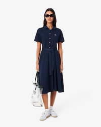 Vestido Polo Mini Piqu&eacute; Rodado