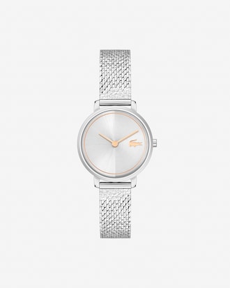 Reloj Suzanne De Malla De Acero Inoxidable Con Dos&nbsp;Manecillas