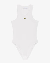 Body de Algodón Acanalado Fit Relajado