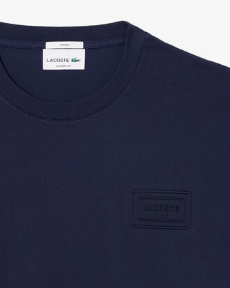Embossed Branding Cotton T-shirt