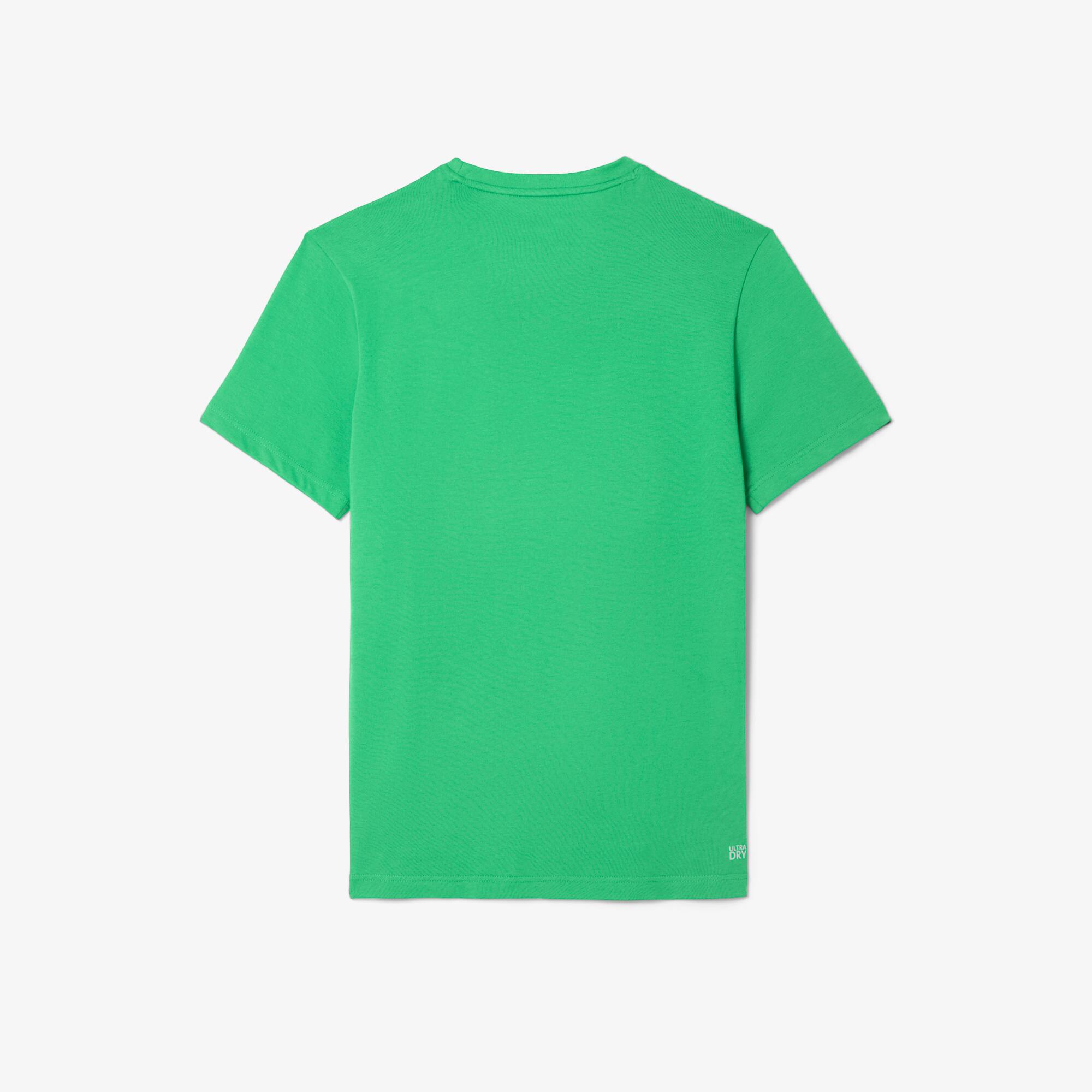 Camiseta Ultra Dry Fit Lacoste Esportiva em Malha Técnica