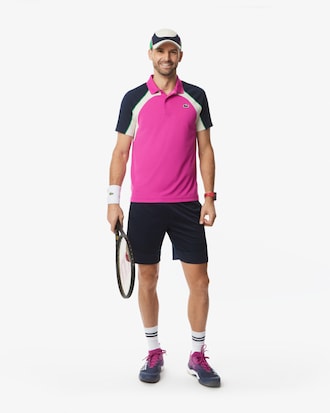 Camisa Polo Masculina Manga Curta em Modelagem Slim Sport