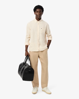 Pantal&oacute;n de Lino Twill Fit Regular